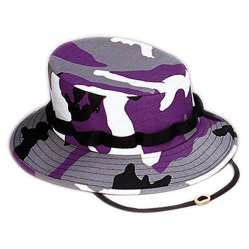 Klobúk JUNGLE FIALOVÁ CAMO