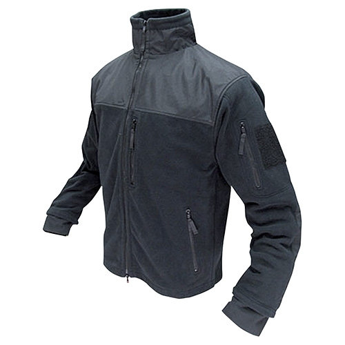 Bunda MICRO FLEECE ČIERNA