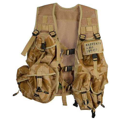 Vesta taktická TACTICAL BRIT. DPM DESERT použitá orig.