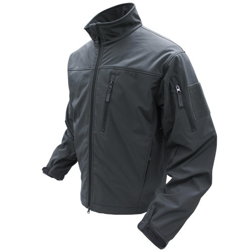 Bunda PHANTOM softshell ČIERNÁ