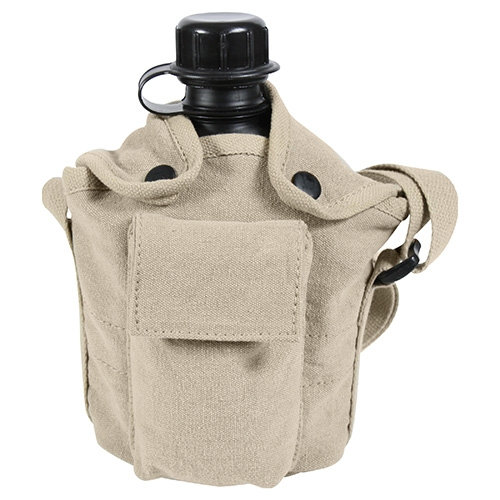 Obal na poľnú  Fľašú 1L US VINTAGE KHAKI