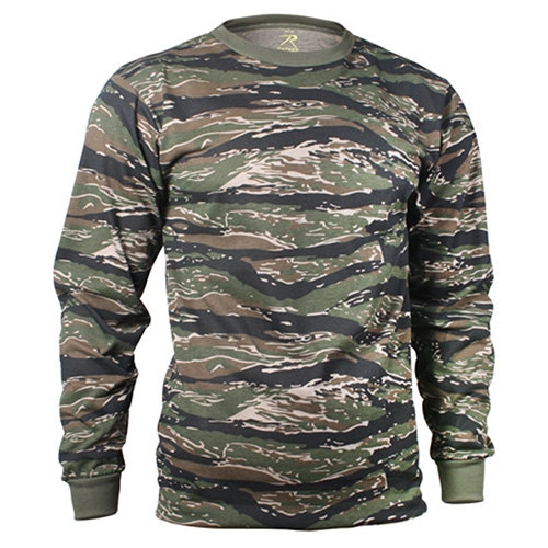 Tričko s dlhým rukávom TIGER STRIPE