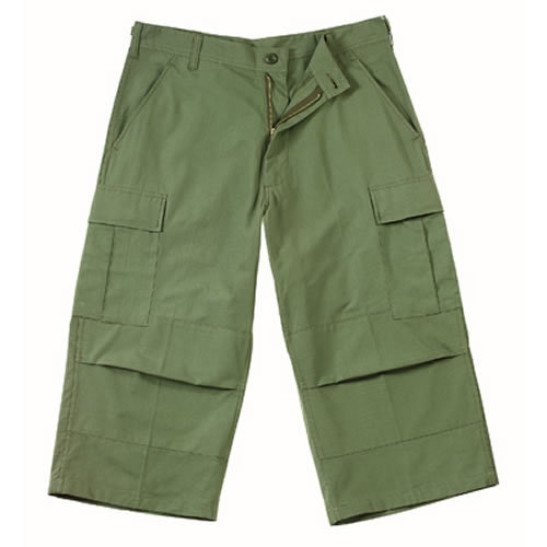 Nohavice krátke 3/4 BDU ULTRA FORCE OLIV