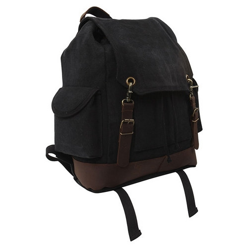 Batoh EXPEDITION VINTAGE ČIERNY