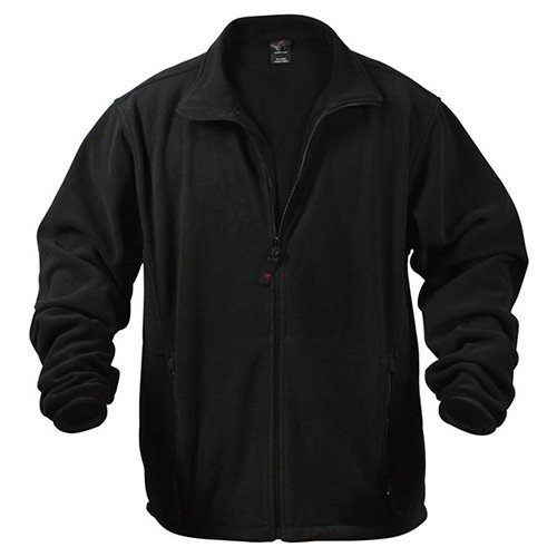 Bunda MOUNTAIN PATROL POLAR FLEECE ČIERNA