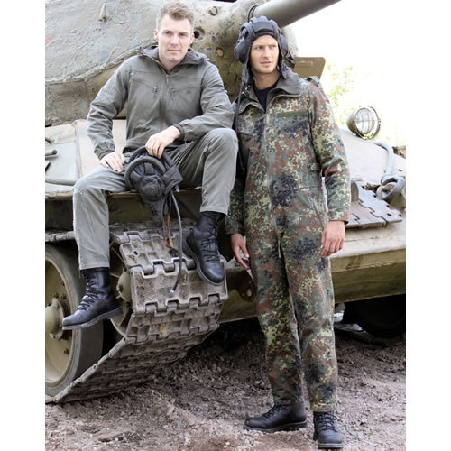 Kombinéza BW tankistická s vložkou FLECKTARN použ.