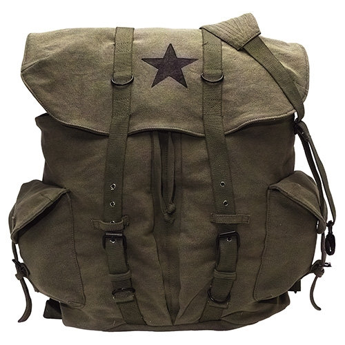 Ruksak VINTAGE STAR OLIV