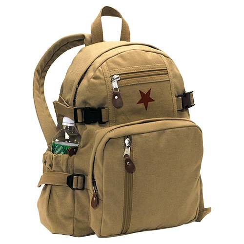 Ruksak VINTAGE MINI STAR KHAKI
