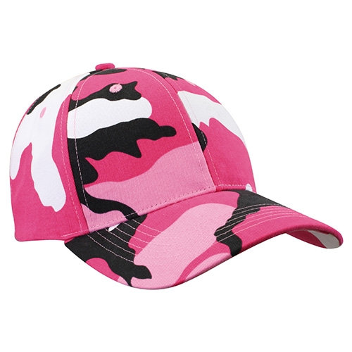 Čiapka dámska BASEBALL PINK CAMO