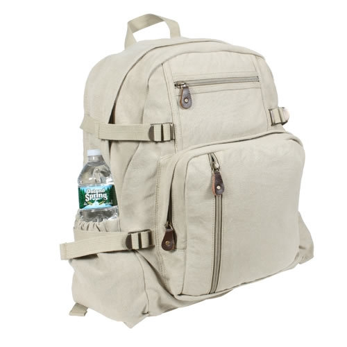 Ruksak VINTAGE JUMBO KHAKI