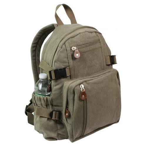 Ruksak VINTAGE JUMBO OLIV