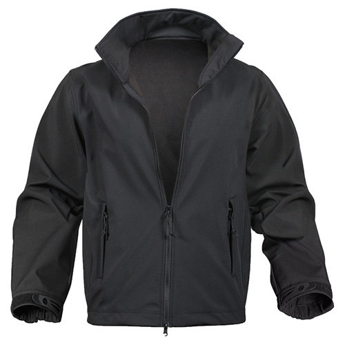 Bunda UNIFORM TACTICAL softshell ČIERNA