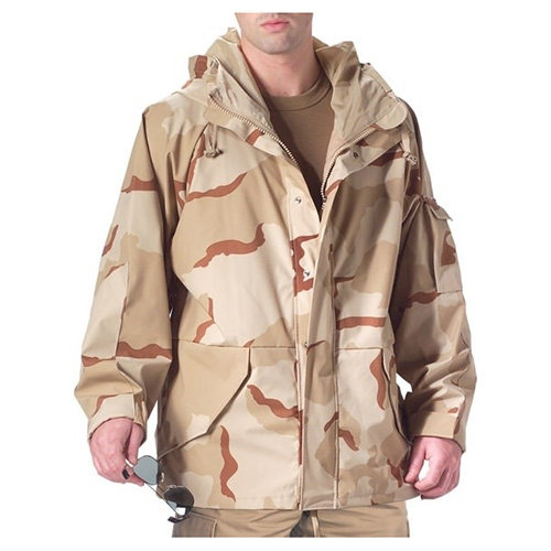 Bunda US nepremokavá 3-COL DESERT