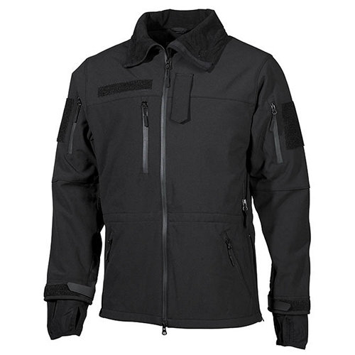 Bunda softshell HIGH DEFENCE ČIERNA