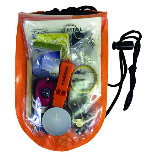 Balíček pre prežitie vodotesný kit survival BCB