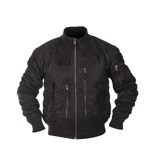Pilotná bunda US TACTICAL Black