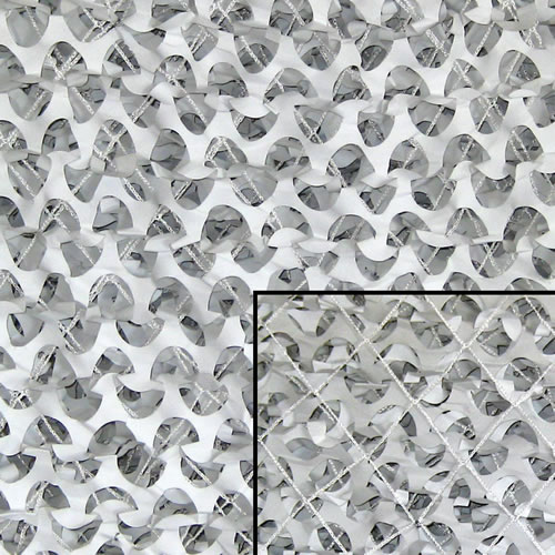 Sieť maskovacia BASIC MIL BIELA veľ.3x3m