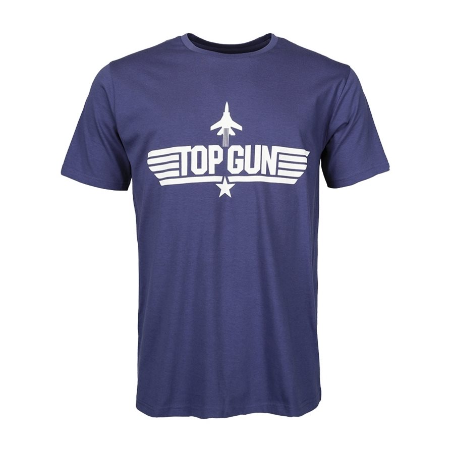 Tričko krátky rukáv TOP GUN MODRÉ