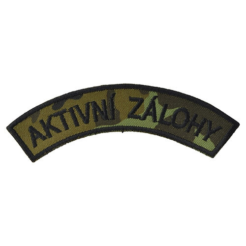 Nášivka oblúčik AKTIVNÍ ZÁLOHY - vz.95 CZ