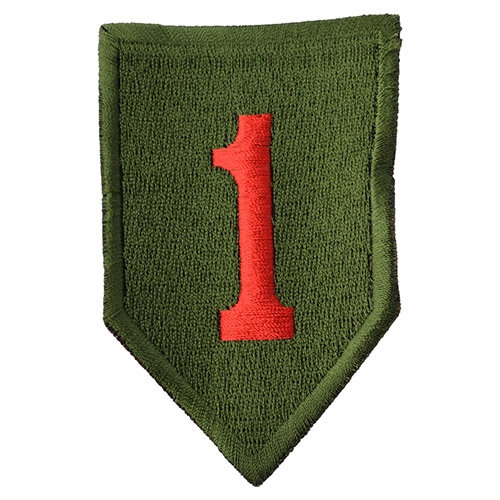 Nášivka 1st DIVISION - BIG RED ONE - FAREBNÁ