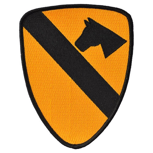 Nášivka 1st CAVALRY DIVISION - farebná