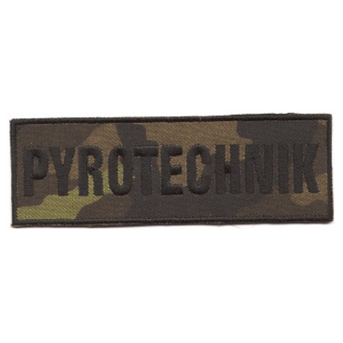Nášivka PYROTECHNIK malá - vz.95 CZ