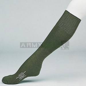 Ponožky Podkolienky US froté  OLIV