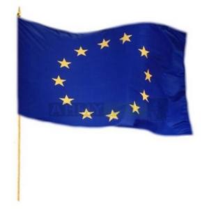Zástava na tyčke EU