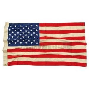 Zástava USA 50 hvězd VINTAGE bavlna vyšívaná 90x150cm