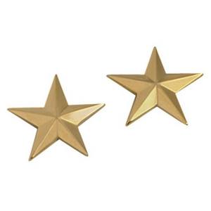 Odznak hodnosti GOLD GENERAL STARS ZLATÝ