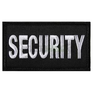 Nášivka SECURITY VELCRO 4,5 x 8,5 cm