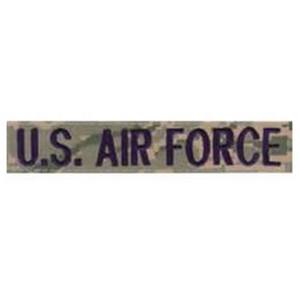 Nášivka "US AIRFORCE" 12,5 cm VELCRO DIGITAL TIGER