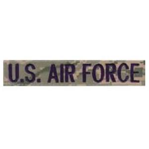 Nášivka "US AIRFORCE" 15 cm VELCRO DIGITAL TIGER