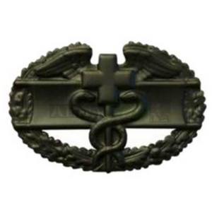 Odznak US COMBAT MEDICAL 1st AWARD ČIERNY