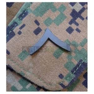 Odznak hodnostný USMC - Pfc. - ČIERNY