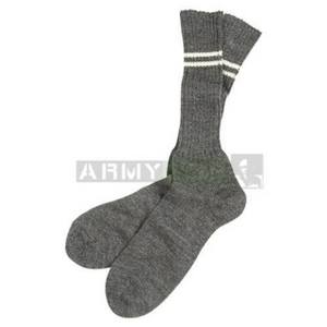 Ponožky WH vysoké ŠEDÉ repro