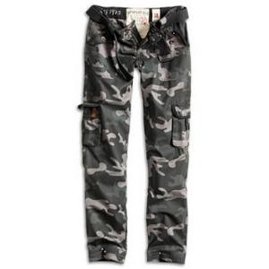 Nohavice dámske PREMIUM SLIMMY BLACK CAMO