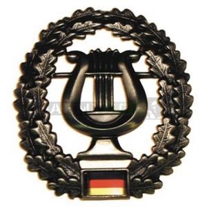 Odznak BW na baret MUSIKKORPS kovový