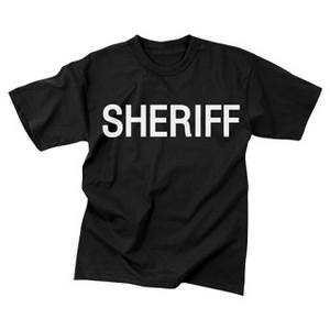 Tričko SHERIFF ČIERNE