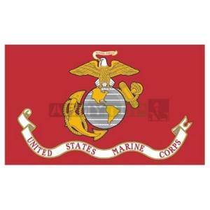 Zástava U.S. Marine Corps ČERVENÁ