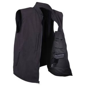 Bunda Concealed CARRY softshell ČIERNA