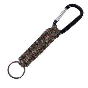 Kľúčenka PARACORD s karabínou WOODLAND