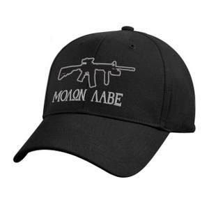 Čiapka DELUXE baseball MOLON LABE ČIERNA