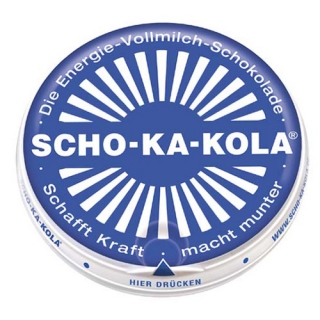 Čokoláda energetická MLIEČNA Scho-Ka-Kola 100 g