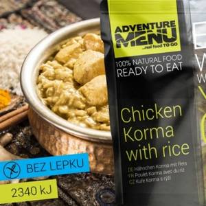 Kura Korma s ryžou - sterilizované hotové jedlo