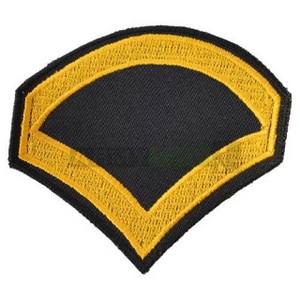 Nášivka US hodnosť PRIVATE FIRST CLASS - ZLATÁ