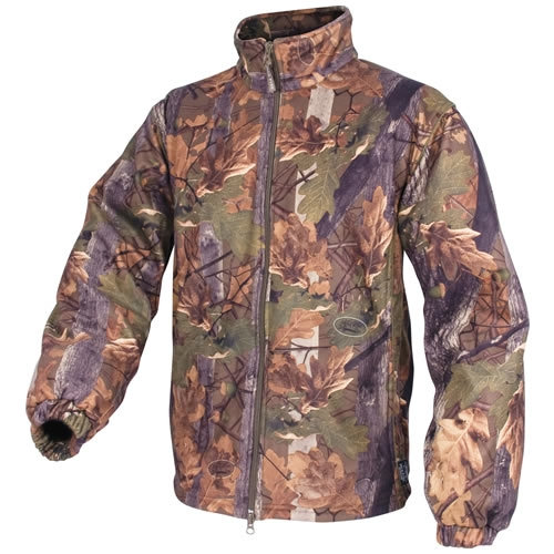 Bunda FLEECE s membránou vodeodolná ENGLISH OAK