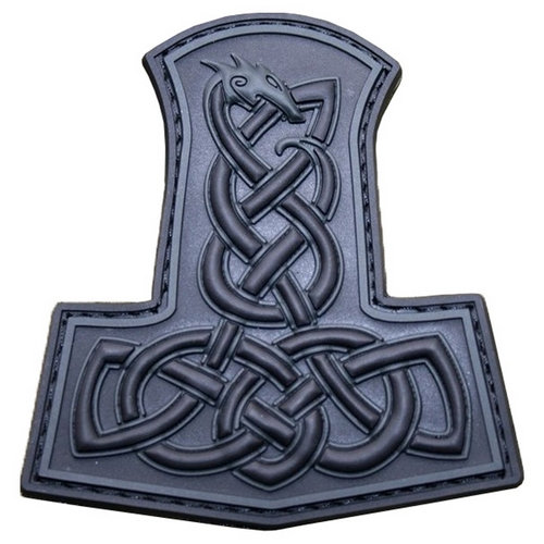 Nášivka DRAGON BLACK