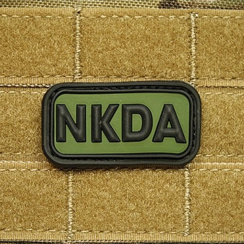 Nášivka KRV NKDA plast OLIV