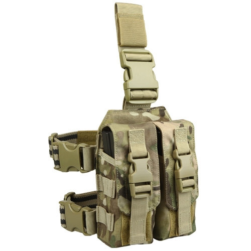 Sumka 2xM4 stehenní DROP LEG MULTICAM